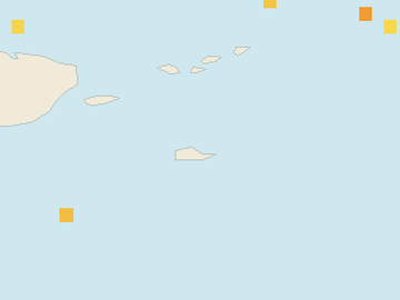 Satellite floating-algae map near St. Croix, Jan 2023 (opens full map image in a new tab)