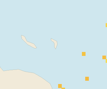 Satellite floating-algae map near Bonaire, Feb 2023 (opens full map image in a new tab)