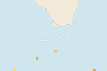 Satellite floating-algae map near Florida Keys, Apr 2023 (opens full map image in a new tab)