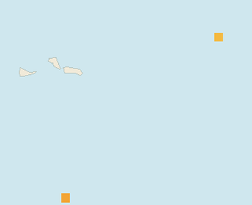 Satellite floating-algae map near Grand Turk, May 2023 (opens full map image in a new tab)