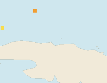 Satellite floating-algae map near Varadero, May 2023 (opens full map image in a new tab)