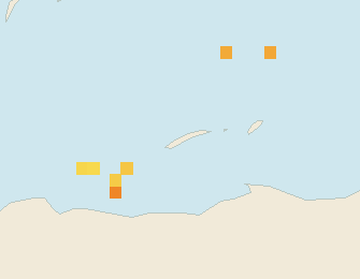 Satellite floating-algae map near Roatan, Jun 2023 (opens full map image in a new tab)