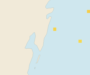 Satellite floating-algae map near Mahahual, Aug 2023 (opens full map image in a new tab)
