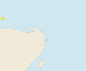 Satellite floating-algae map near Costa Mujeres, Sep 2023 (opens full map image in a new tab)
