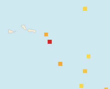 Satellite floating-algae map near Grand Turk, Sep 2023 (opens full map image in a new tab)