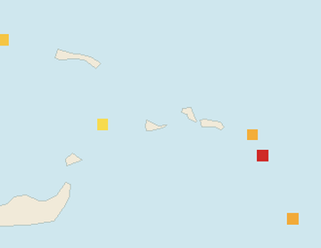 Satellite floating-algae map near Providenciales, Sep 2023 (opens full map image in a new tab)