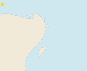 Satellite floating-algae map near Puerto Morelos, Sep 2023 (opens full map image in a new tab)