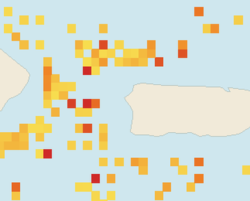 Satellite floating-algae map near Rincon, Sep 2023 (opens full map image in a new tab)