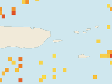 Satellite floating-algae map near Vieques, Sep 2023 (opens full map image in a new tab)