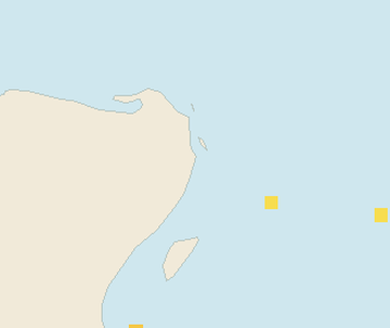 Satellite floating-algae map near Cancun Hotel Zone, Oct 2023 (opens full map image in a new tab)