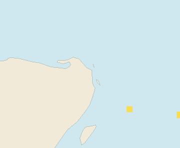 Satellite floating-algae map near Costa Mujeres, Oct 2023 (opens full map image in a new tab)