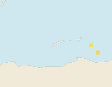 Satellite floating-algae map near Roatan, Oct 2023 (opens full map image in a new tab)