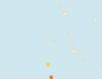 Satellite floating-algae map near Great Exuma, Nov 2023 (opens full map image in a new tab)
