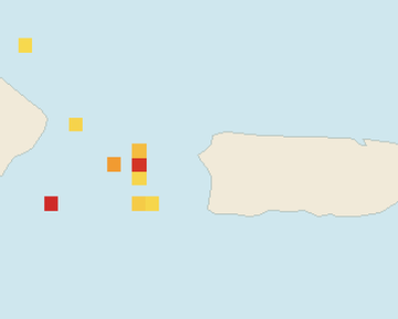 Satellite floating-algae map near Rincon, Nov 2023 (opens full map image in a new tab)