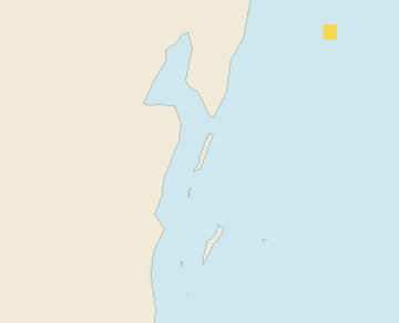 Satellite floating-algae map near Ambergris Caye, Dec 2023 (opens full map image in a new tab)