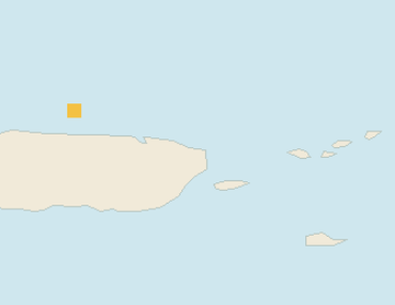 Satellite floating-algae map near Luquillo, Dec 2023 (opens full map image in a new tab)