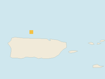 Satellite floating-algae map near San Juan and Isla Verde, Dec 2023 (opens full map image in a new tab)