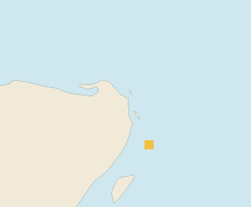 Satellite floating-algae map near Costa Mujeres, Jan 2024 (opens full map image in a new tab)
