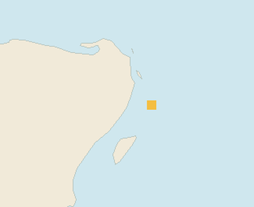 Satellite floating-algae map near Puerto Morelos, Jan 2024 (opens full map image in a new tab)