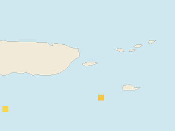 Satellite floating-algae map near Vieques, Jan 2024 (opens full map image in a new tab)