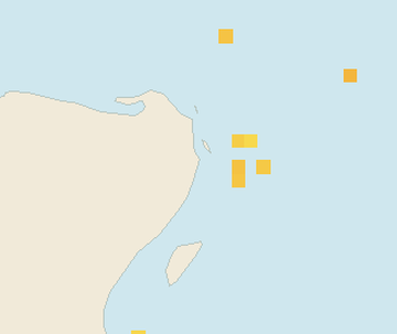 Satellite floating-algae map near Cancun Hotel Zone, Feb 2024 (opens full map image in a new tab)