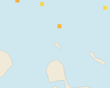 Satellite floating-algae map near Aruba Palm and Eagle Beach, Mar 2024 (opens full map image in a new tab)