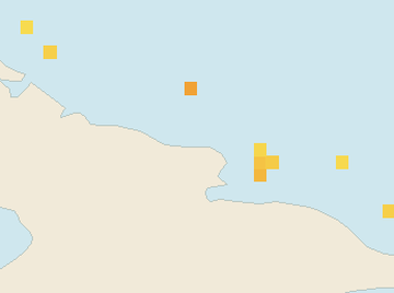 Satellite floating-algae map near Guardalavaca, Mar 2024 (opens full map image in a new tab)
