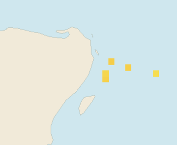 Satellite floating-algae map near Puerto Morelos, Mar 2024 (opens full map image in a new tab)