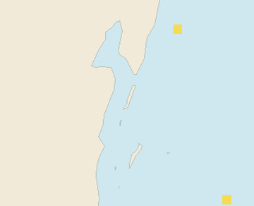Satellite floating-algae map near Ambergris Caye, Apr 2024 (opens full map image in a new tab)