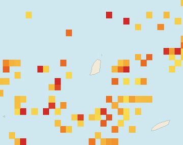 Satellite floating-algae map near Grand Anse, Apr 2024 (opens full map image in a new tab)