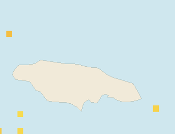 Satellite floating-algae map near Ocho Rios, Apr 2024 (opens full map image in a new tab)