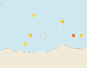 Satellite floating-algae map near Roatan, Apr 2024 (opens full map image in a new tab)