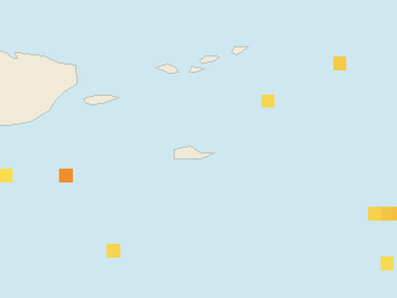 Satellite floating-algae map near St. Croix, Apr 2024 (opens full map image in a new tab)