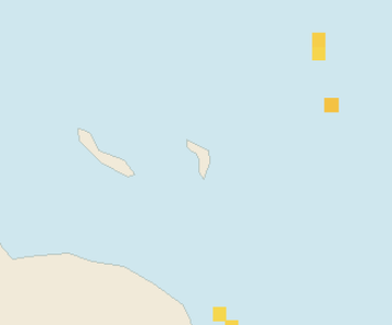Satellite floating-algae map near Bonaire, May 2024 (opens full map image in a new tab)