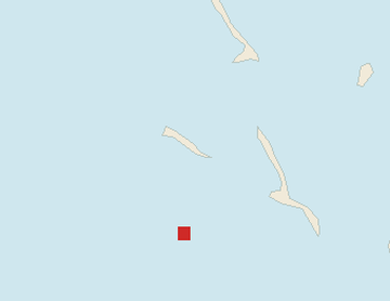 Satellite floating-algae map near Great Exuma, May 2024 (opens full map image in a new tab)