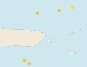 Satellite floating-algae map near Luquillo, May 2024 (opens full map image in a new tab)