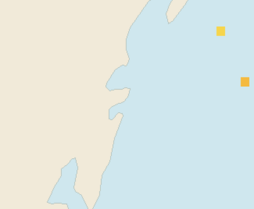 Satellite floating-algae map near Tulum Beach Zone, May 2024 (opens full map image in a new tab)