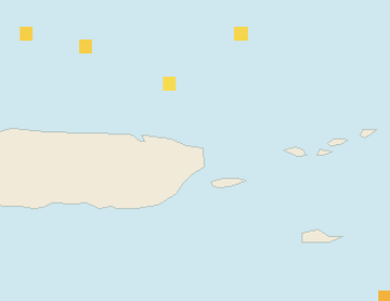 Satellite floating-algae map near Luquillo, Jun 2024 (opens full map image in a new tab)