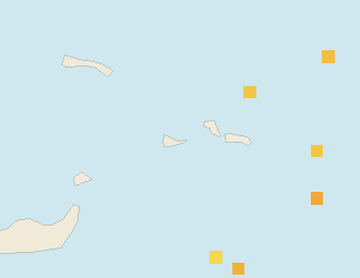 Satellite floating-algae map near Providenciales, Jun 2024 (opens full map image in a new tab)