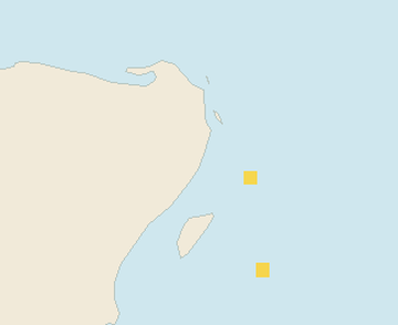 Satellite floating-algae map near Puerto Morelos, Jun 2024 (opens full map image in a new tab)