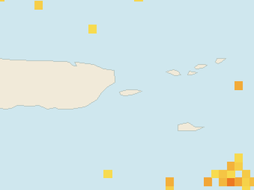 Satellite floating-algae map near Vieques, Jun 2024 (opens full map image in a new tab)