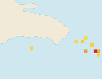 Satellite floating-algae map near Bayahibe, Jul 2024 (opens full map image in a new tab)
