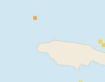 Satellite floating-algae map near Montego Bay, Jul 2024 (opens full map image in a new tab)