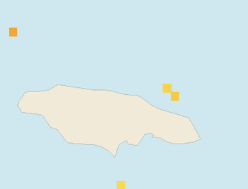 Satellite floating-algae map near Ocho Rios, Jul 2024 (opens full map image in a new tab)