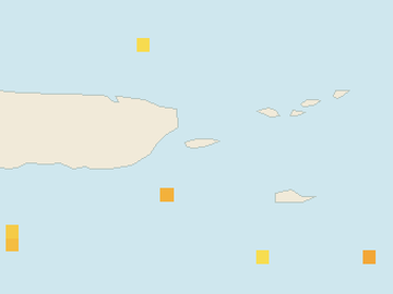Satellite floating-algae map near Vieques, Jul 2024 (opens full map image in a new tab)