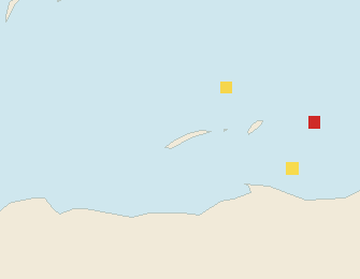 Satellite floating-algae map near Roatan, Aug 2024 (opens full map image in a new tab)