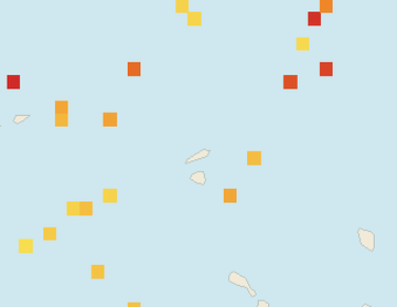 Satellite floating-algae map near Anguilla, Sep 2024 (opens full map image in a new tab)