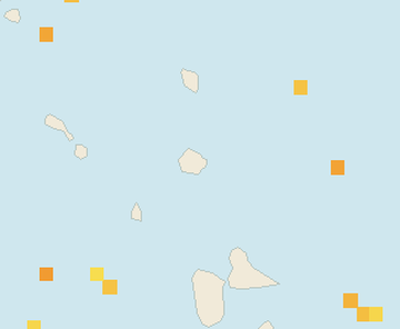 Satellite floating-algae map near Antigua East Coast, Sep 2024 (opens full map image in a new tab)
