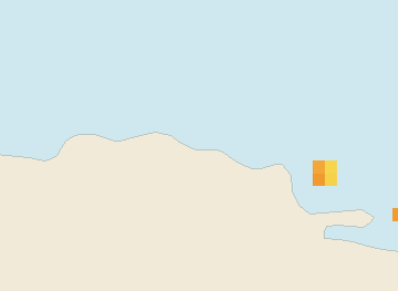 Satellite floating-algae map near Puerto Plata and Cabarete, Sep 2024 (opens full map image in a new tab)