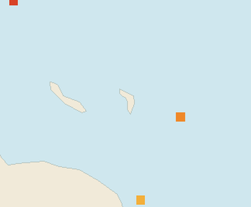 Satellite floating-algae map near Bonaire, Oct 2024 (opens full map image in a new tab)